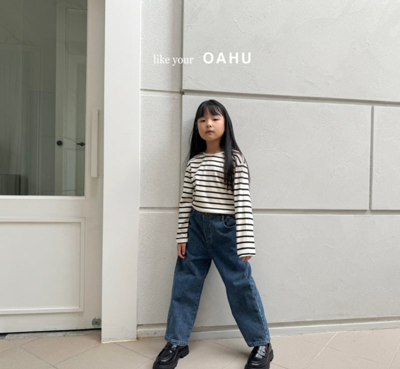 O'Ahu - Korean Children Fashion - #childrensboutique - About Denim Pants - 5