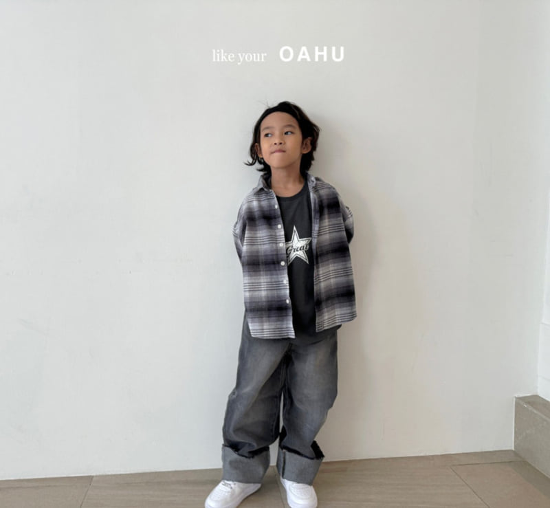 O'Ahu - Korean Children Fashion - #childrensboutique - Fade Check Shirt - 12