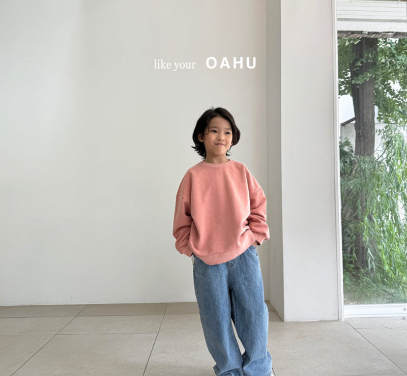 O'Ahu - Korean Children Fashion - #designkidswear - Lowa Wide Denim Pants - 7