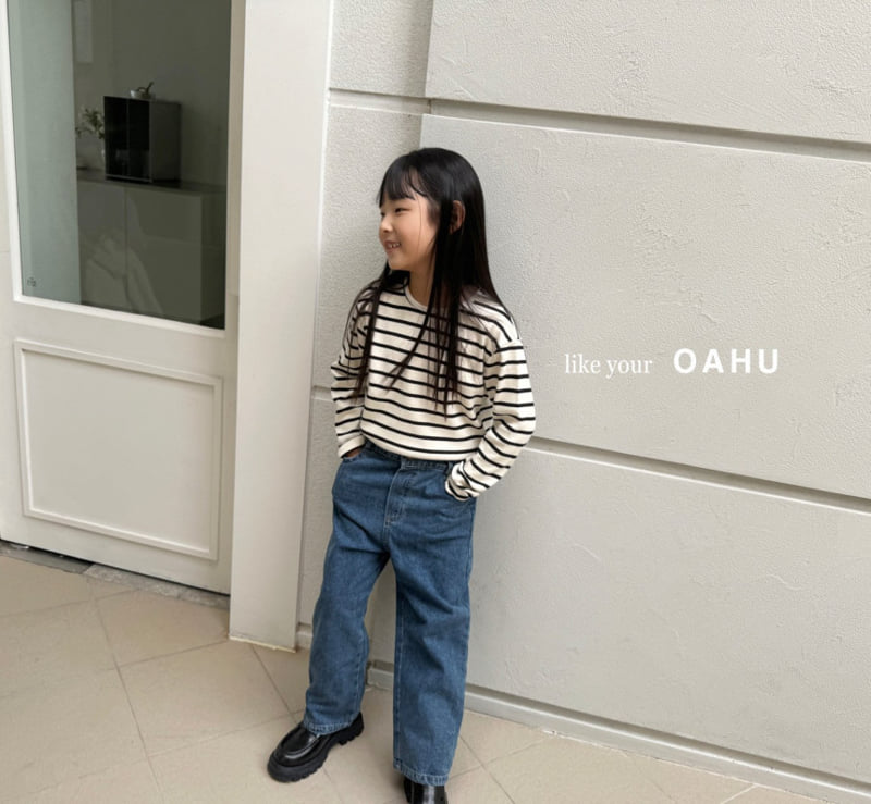 O'Ahu - Korean Children Fashion - #designkidswear - About Denim Pants - 6