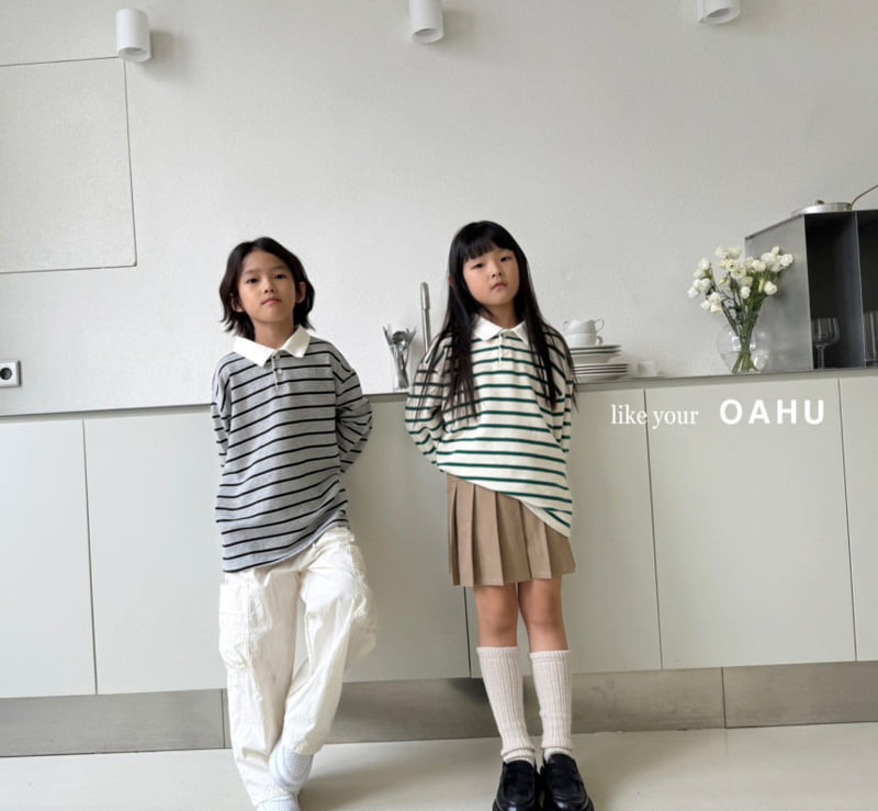 O'Ahu - Korean Children Fashion - #discoveringself - Like Collar Sweatshirts - 6