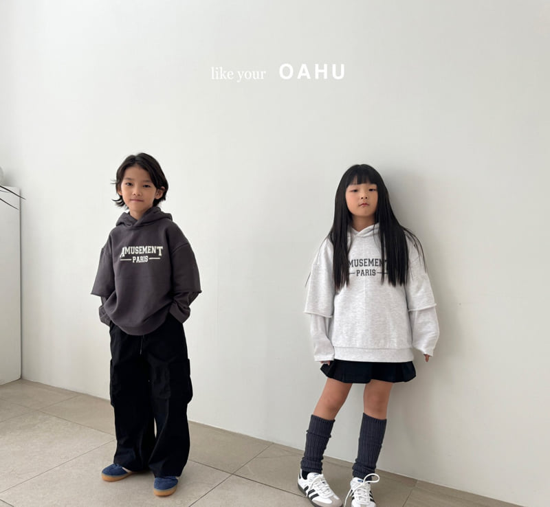 O'Ahu - Korean Children Fashion - #discoveringself - Amuze Layered Sweatshirts  - 3