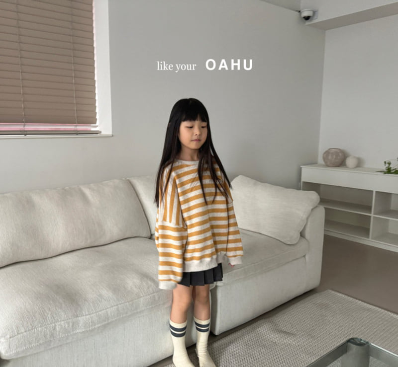 O'Ahu - Korean Children Fashion - #fashionkids - If Stripe Sweatshirts - 2