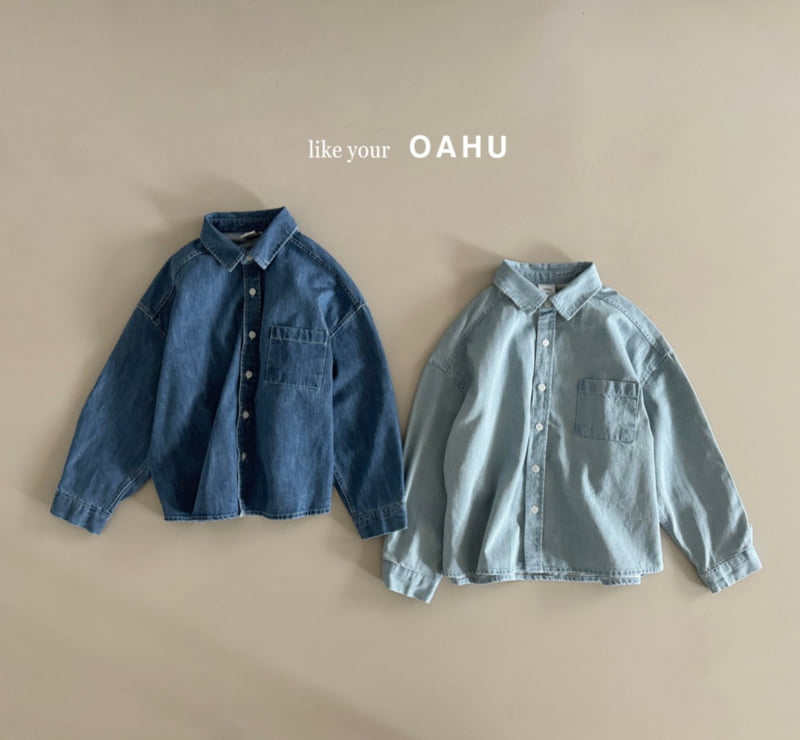 O'Ahu - Korean Children Fashion - #fashionkids - Paul Denim Shirt