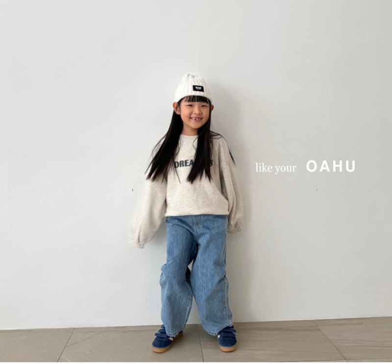 O'Ahu - Korean Children Fashion - #kidsshorts - Lowa Wide Denim Pants - 10