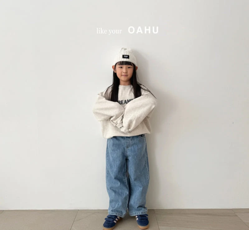 O'Ahu - Korean Children Fashion - #kidzfashiontrend - Lowa Wide Denim Pants - 12