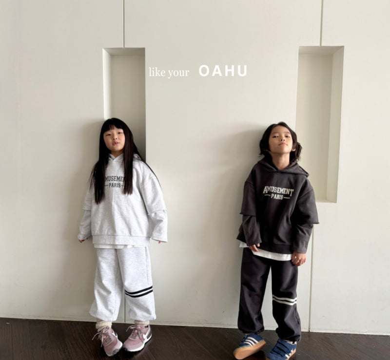 O'Ahu - Korean Children Fashion - #kidzfashiontrend - Double Line Jogger Pants - 7