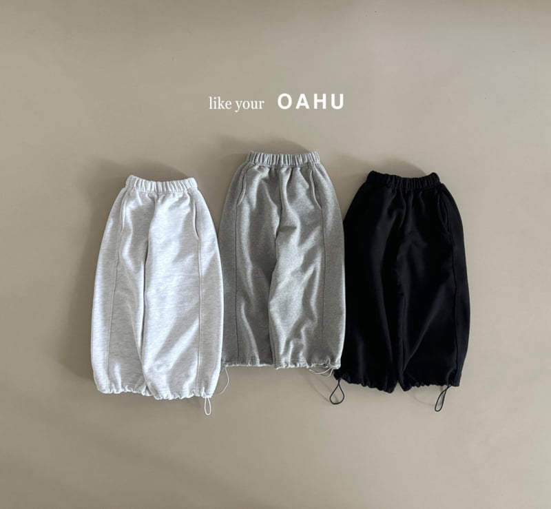 O'Ahu - Korean Children Fashion - #magicofchildhood - Have String Pants with Mom