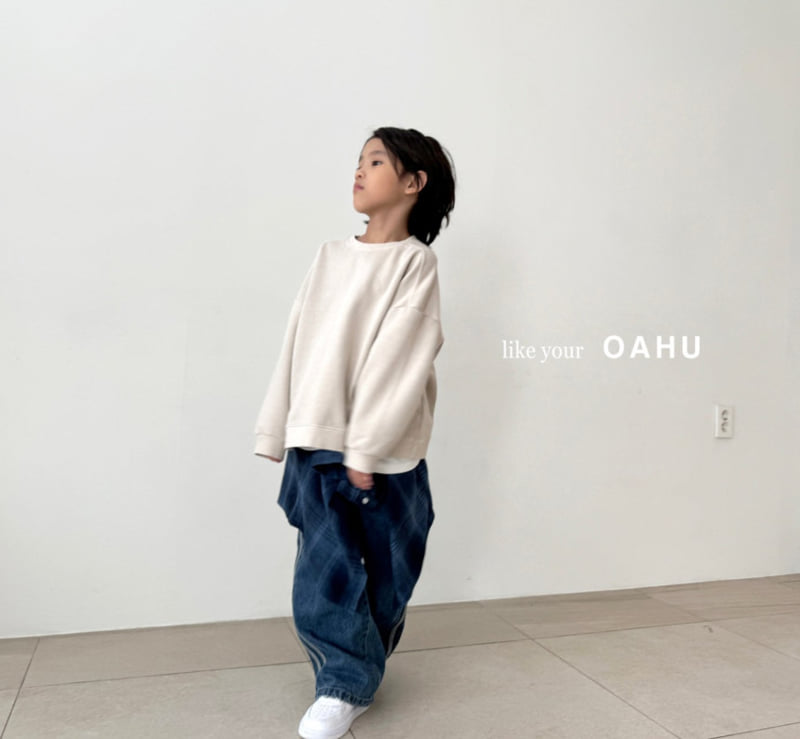 O'Ahu - Korean Children Fashion - #magicofchildhood - Track Denim Pants - 11