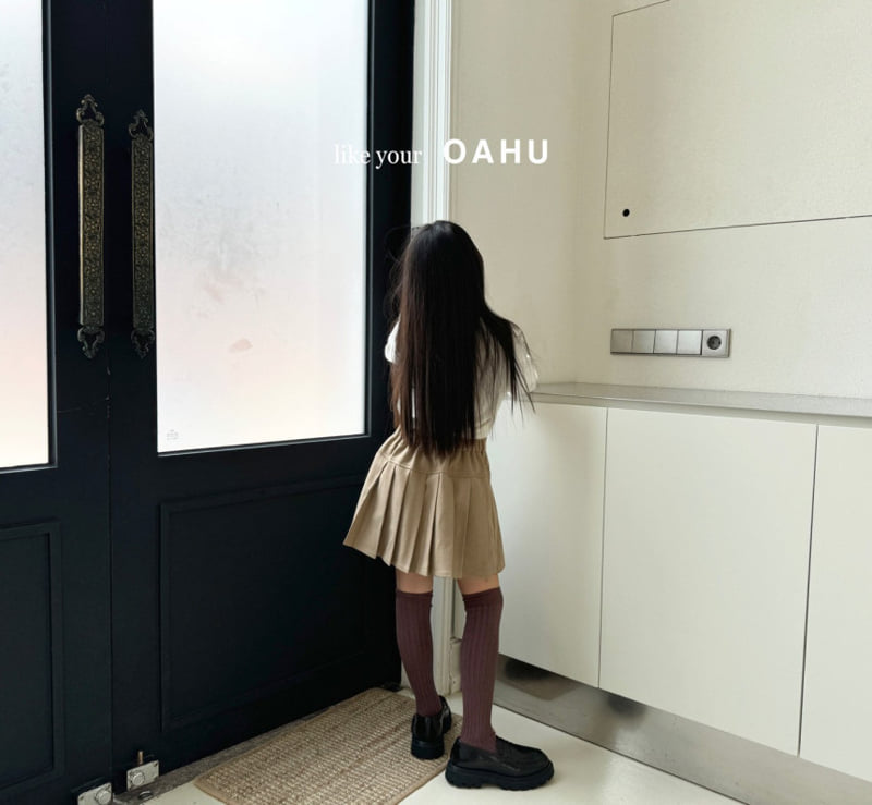 O'Ahu - Korean Children Fashion - #minifashionista - Day Pleats Skirt - 8