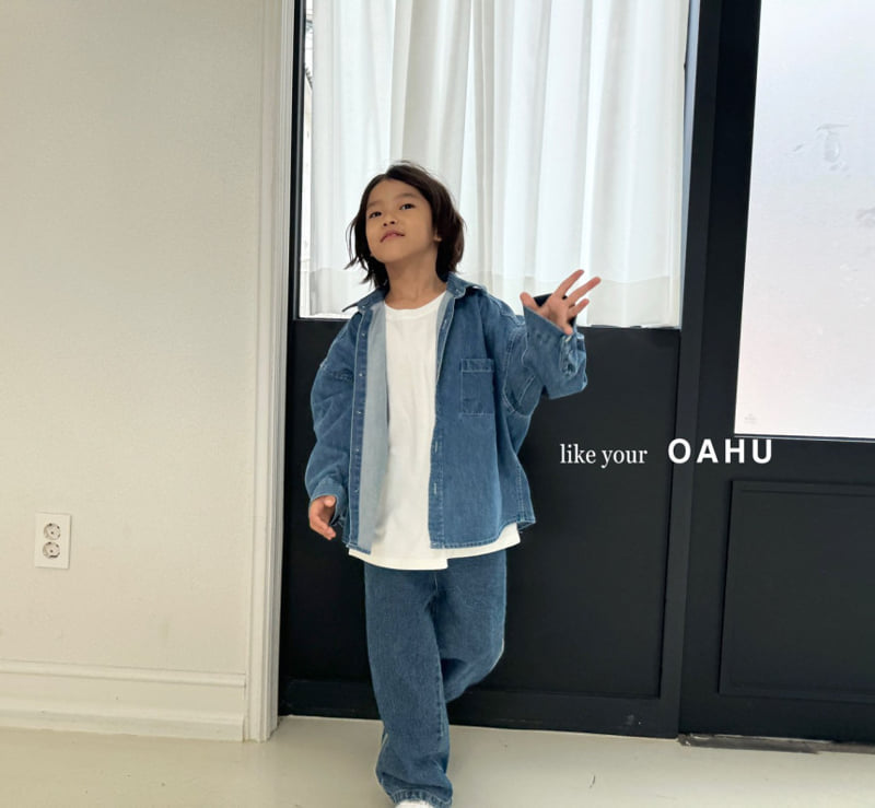 O'Ahu - Korean Children Fashion - #prettylittlegirls - Paul Denim Shirt - 9