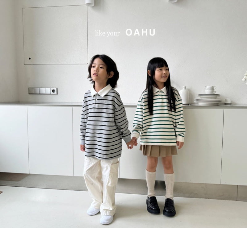 O'Ahu - Korean Children Fashion - #stylishchildhood - Like Collar Sweatshirts - 2