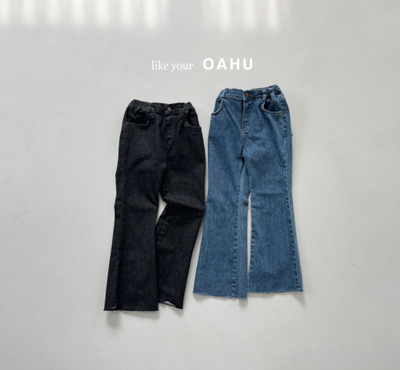 O'Ahu - Korean Children Fashion - #stylishchildhood - Sophie Bootscut Denim Pants