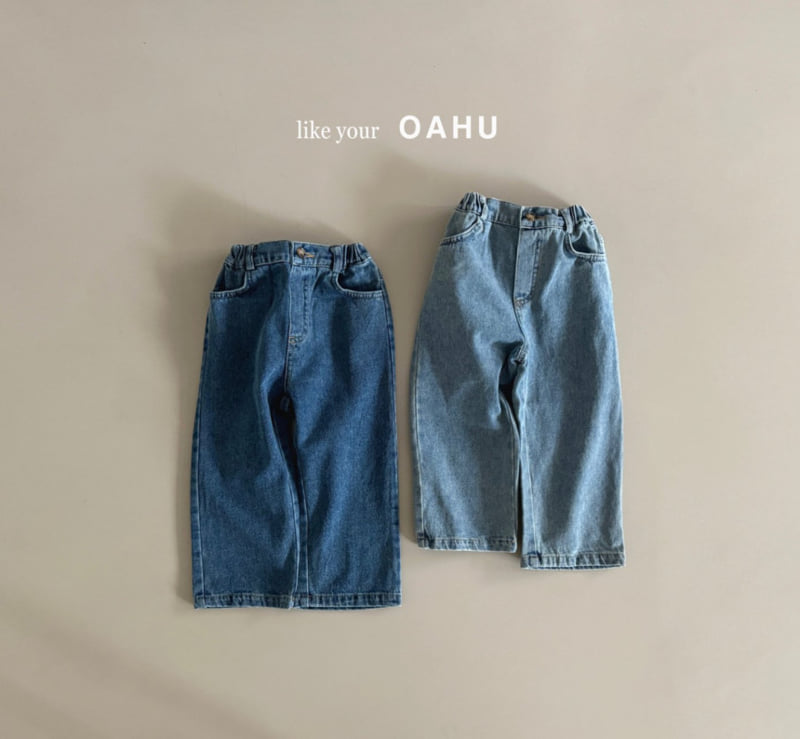 O'Ahu - Korean Children Fashion - #todddlerfashion - About Denim Pants