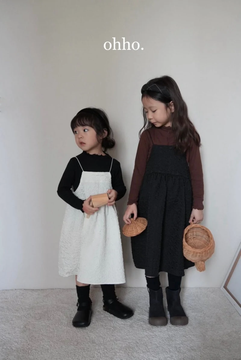 Ohho - Korean Children Fashion - #childofig - Sesil String One-piece - 8