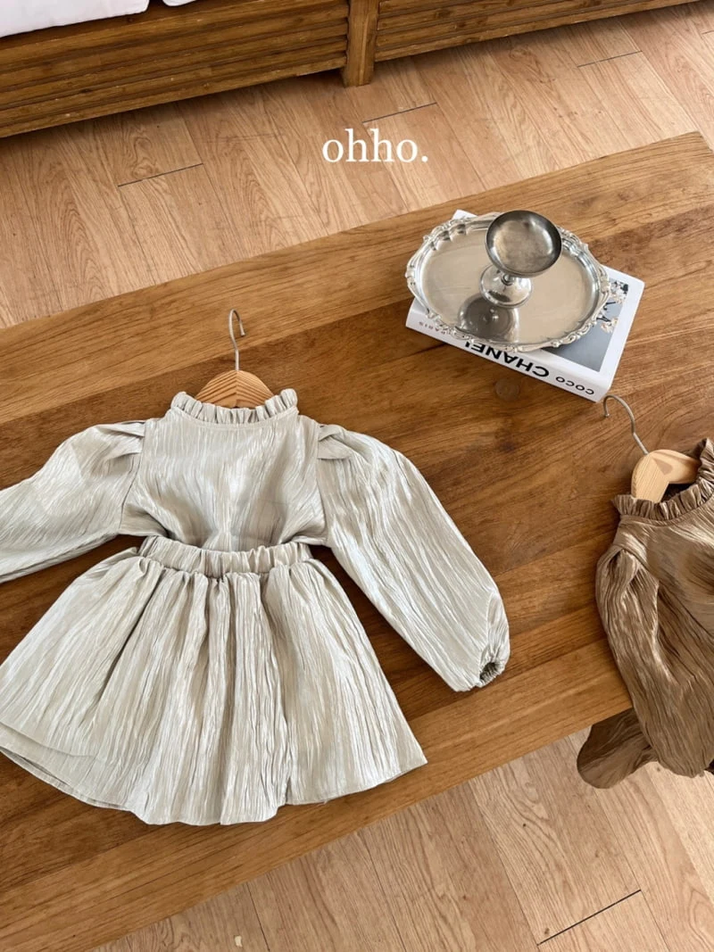 Ohho - Korean Children Fashion - #childofig - Shining Blouse - 8