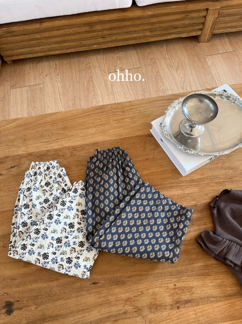 Ohho - Korean Children Fashion - #childofig - Carol Pattern Pants - 7