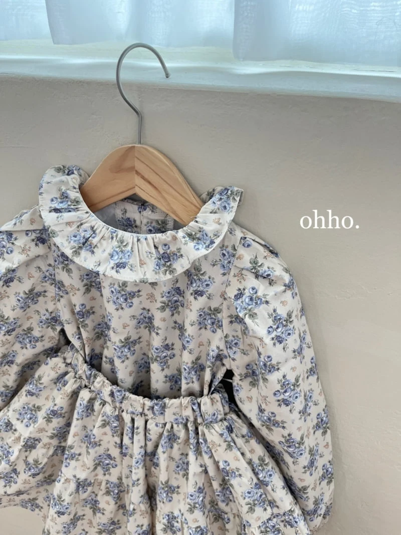 Ohho - Korean Children Fashion - #stylishchildhood - Romantic Frill Blouse - 4