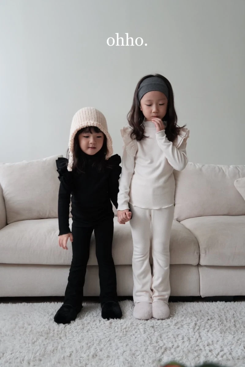 Ohho - Korean Children Fashion - #childrensboutique - French Bootscut Pants - 6