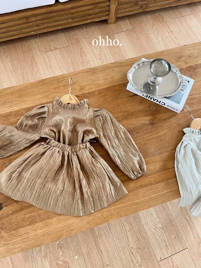 Ohho - Korean Children Fashion - #childrensboutique - Shining Blouse - 9