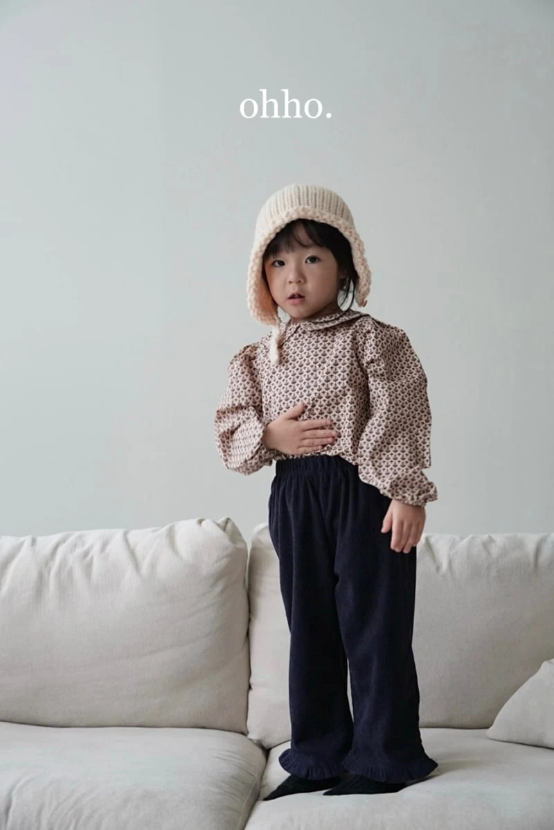 Ohho - Korean Children Fashion - #childrensboutique - Loi Round Blouse - 6