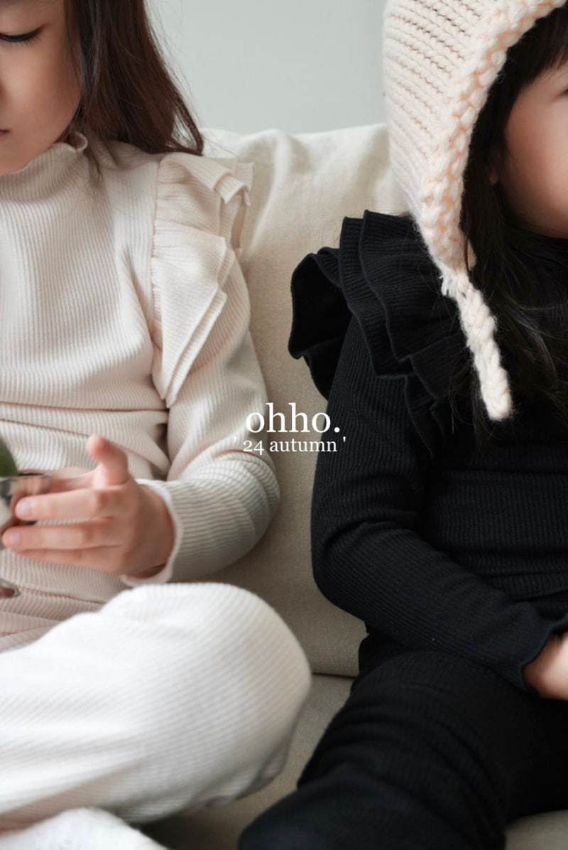 Ohho - Korean Children Fashion - #designkidswear - French Wing Tee - 3