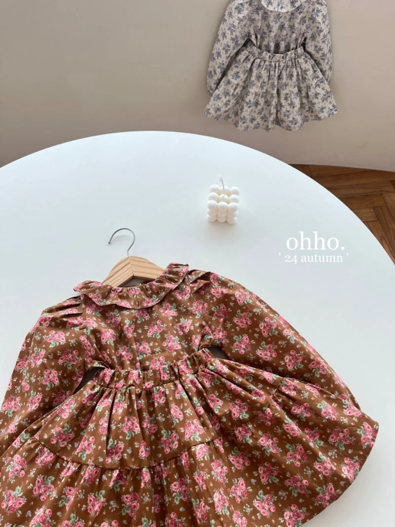 Ohho - Korean Children Fashion - #designkidswear - Romantic Frill Blouse - 6