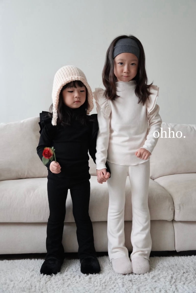 Ohho - Korean Children Fashion - #kidsshorts - French Wing Tee - 6