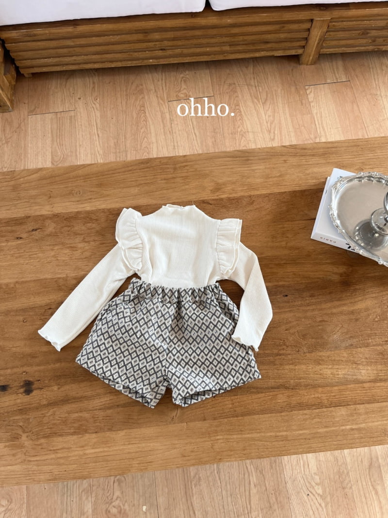 Ohho - Korean Children Fashion - #magicofchildhood - Mue Jacquard Pants - 8