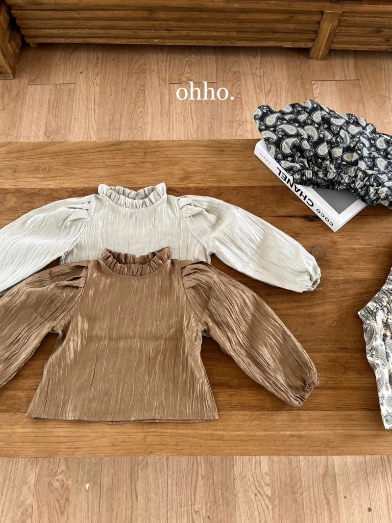 Ohho - Korean Children Fashion - #magicofchildhood - Shining Blouse - 2