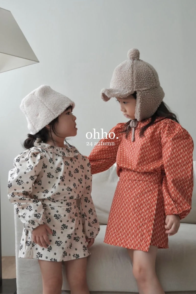 Ohho - Korean Children Fashion - #minifashionista - Camel Frill Blouse - 10