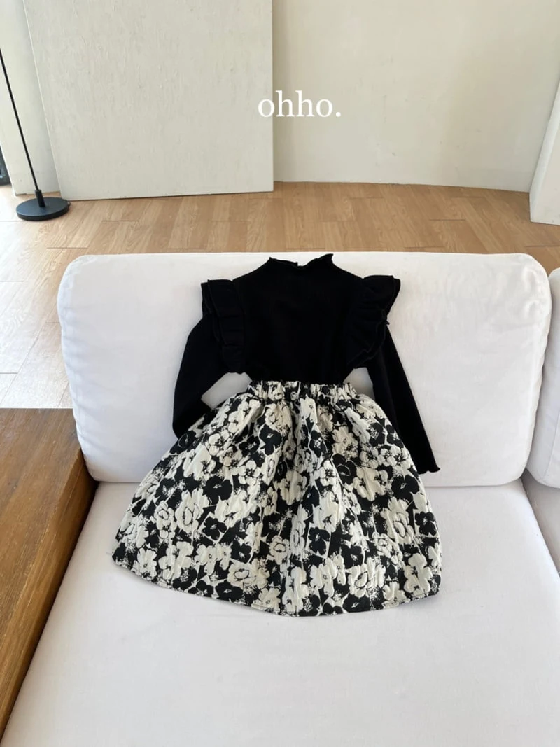 Ohho - Korean Children Fashion - #prettylittlegirls - Flower Volumn Skirt - 7