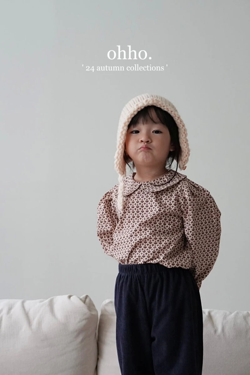 Ohho - Korean Children Fashion - #prettylittlegirls - Loi Round Blouse