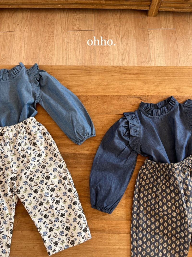 Ohho - Korean Children Fashion - #stylishchildhood - Carol Pattern Pants - 6