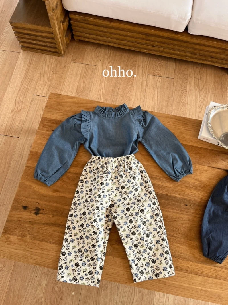 Ohho - Korean Children Fashion - #prettylittlegirls - Carol Pattern Pants - 4