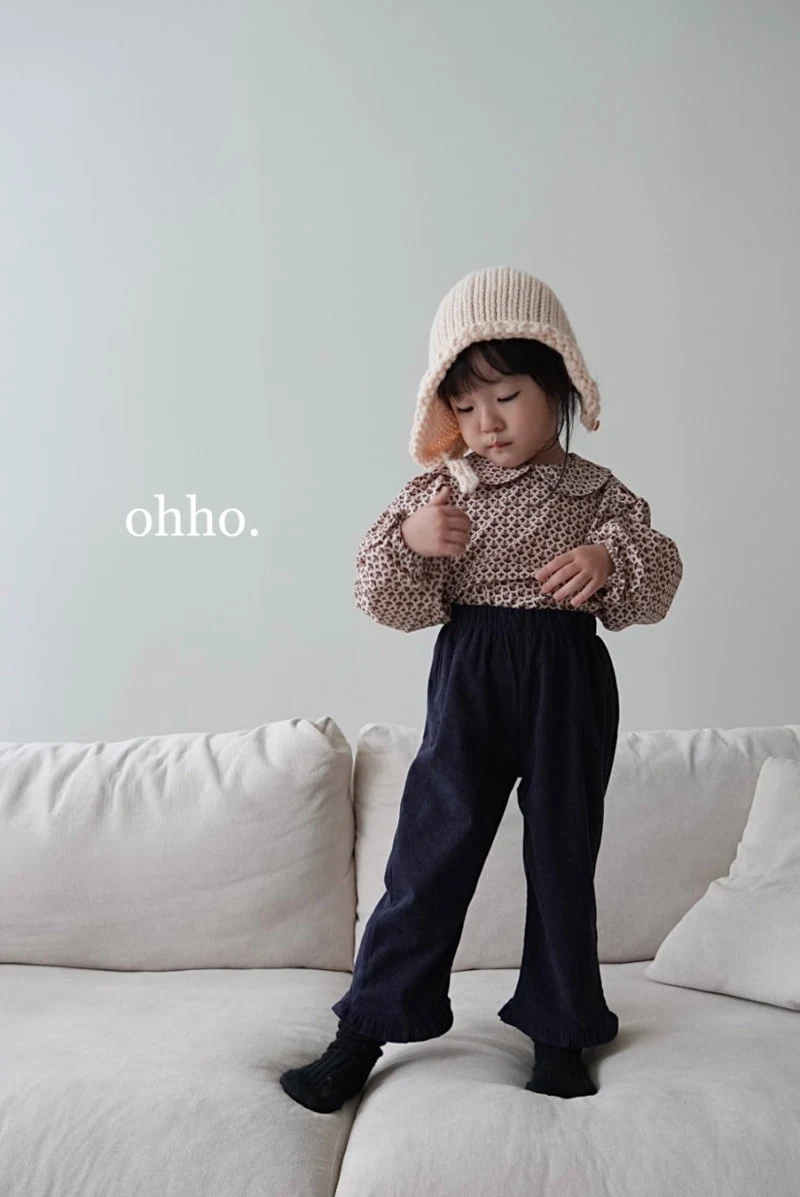 Ohho - Korean Children Fashion - #toddlerclothing - Loi Round Blouse - 3