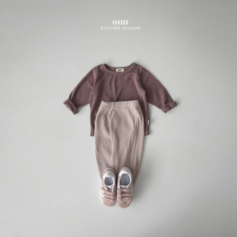 Onu - Korean Children Fashion - #Kfashion4kids - Knit Rib Jogger Pants - 12