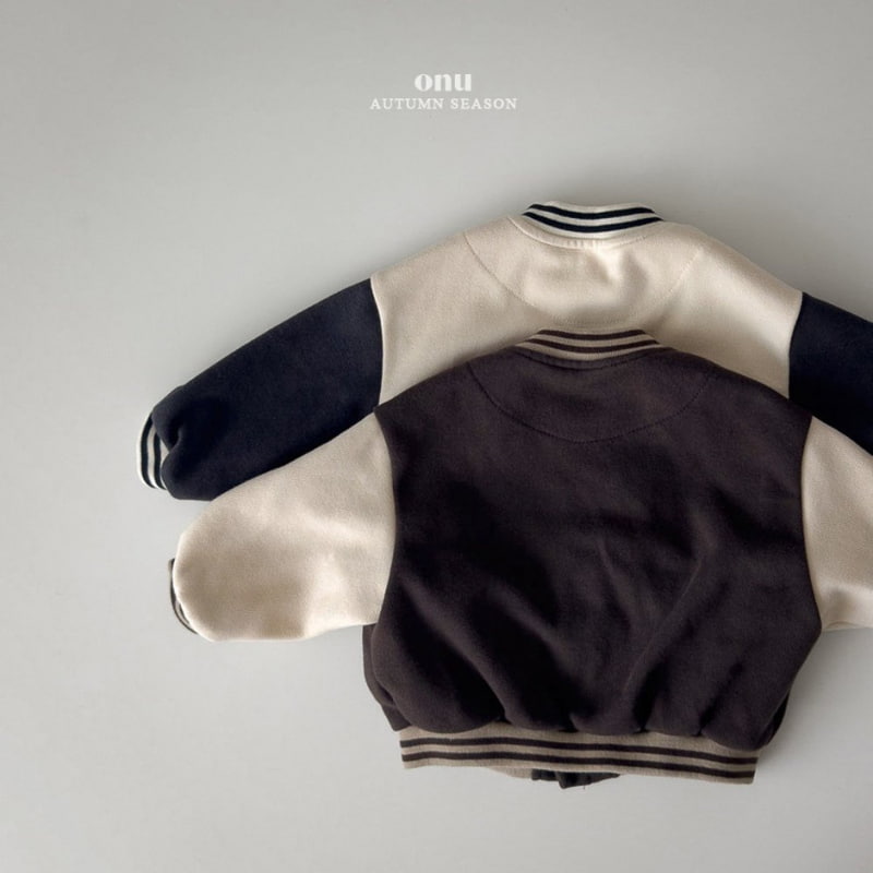 Onu - Korean Children Fashion - #childofig - Baseball Jumper - 7