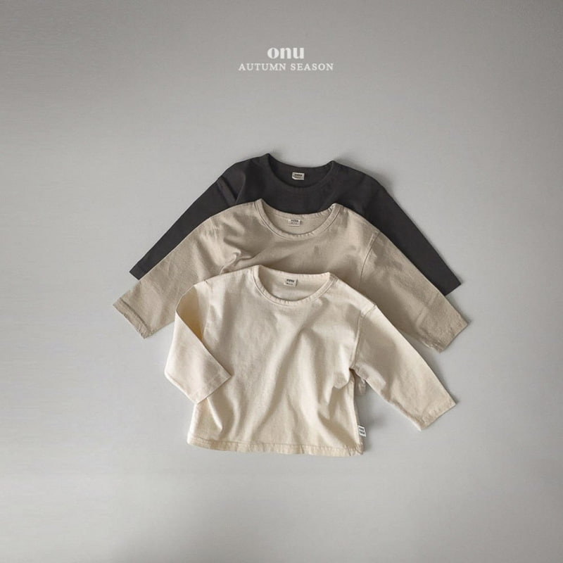 Onu - Korean Children Fashion - #childrensboutique - Tantan Single Tee