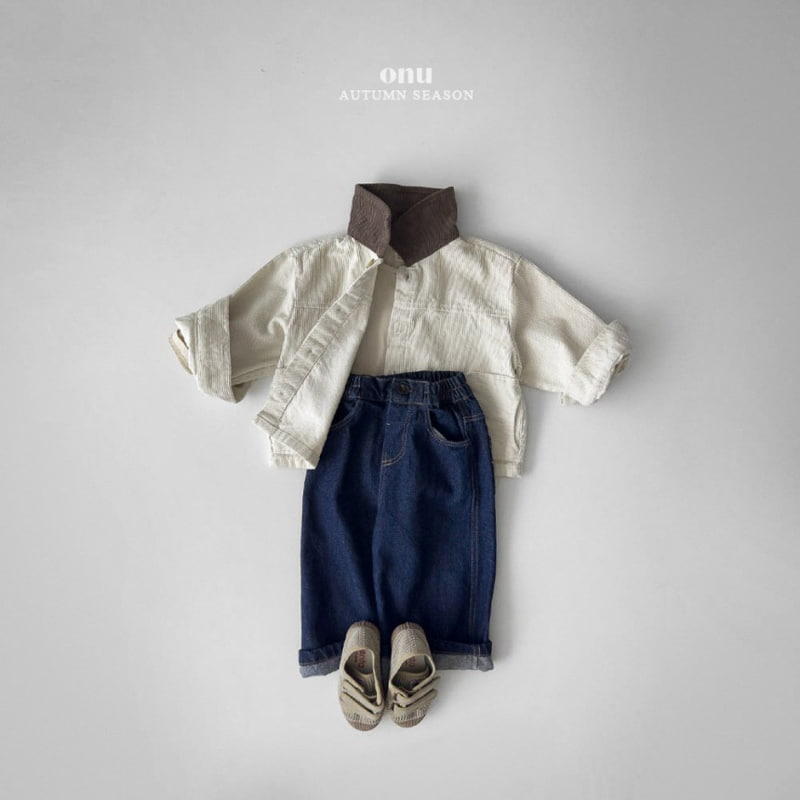 Onu - Korean Children Fashion - #designkidswear - Colored Corduroy Jacket - 9