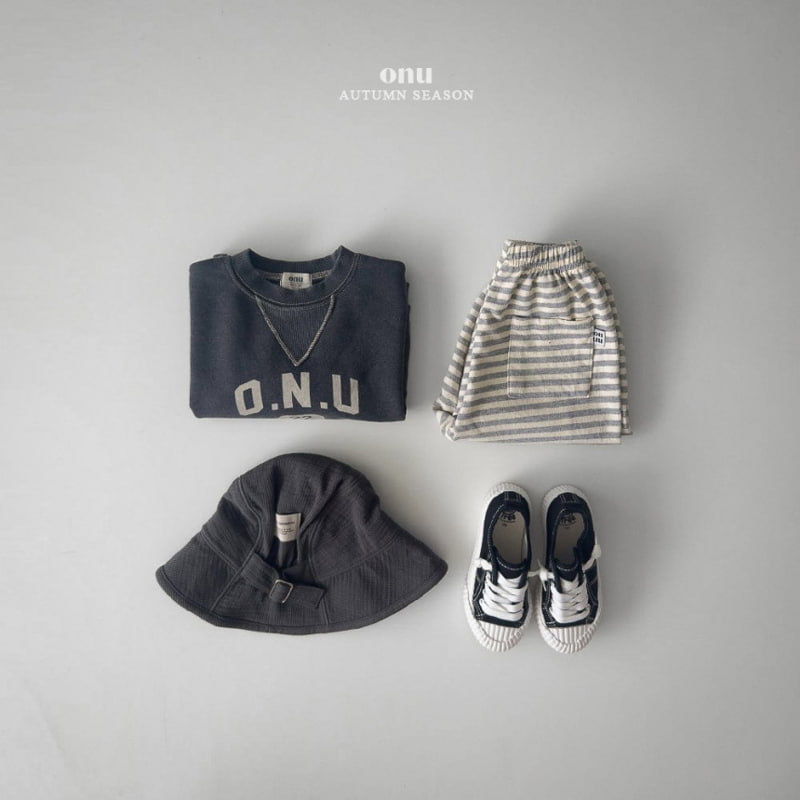 Onu - Korean Children Fashion - #littlefashionista - Stripe Slit Jogger Pants - 12