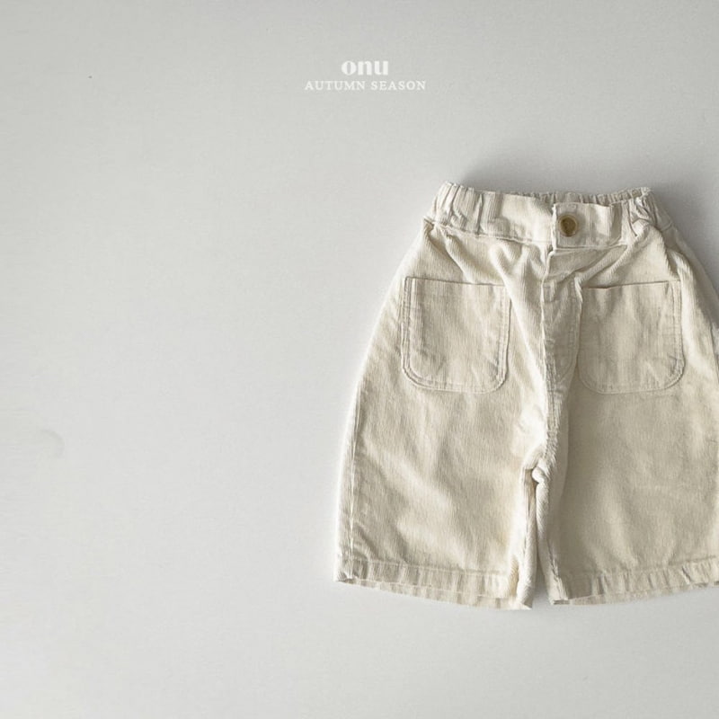 Onu - Korean Children Fashion - #magicofchildhood - Ankle Corduroy Pants - 7