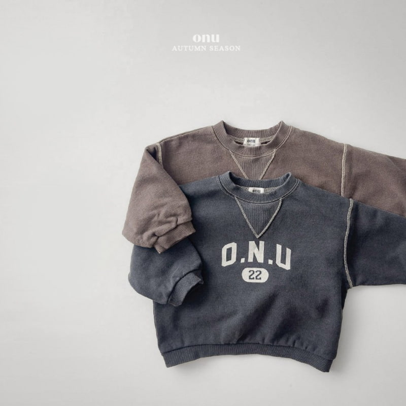 Onu - Korean Children Fashion - #littlefashionista - ONU Pigment Sweatshirts - 4