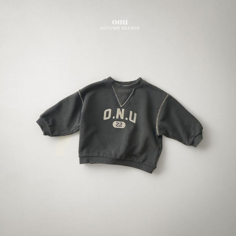 Onu - Korean Children Fashion - #minifashionista - ONU Pigment Sweatshirts - 5