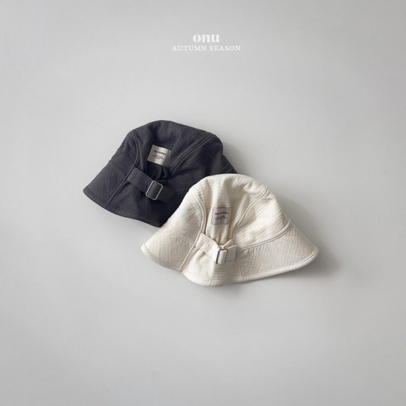 Onu - Korean Children Fashion - #minifashionista - Label Bucket Hat - 2