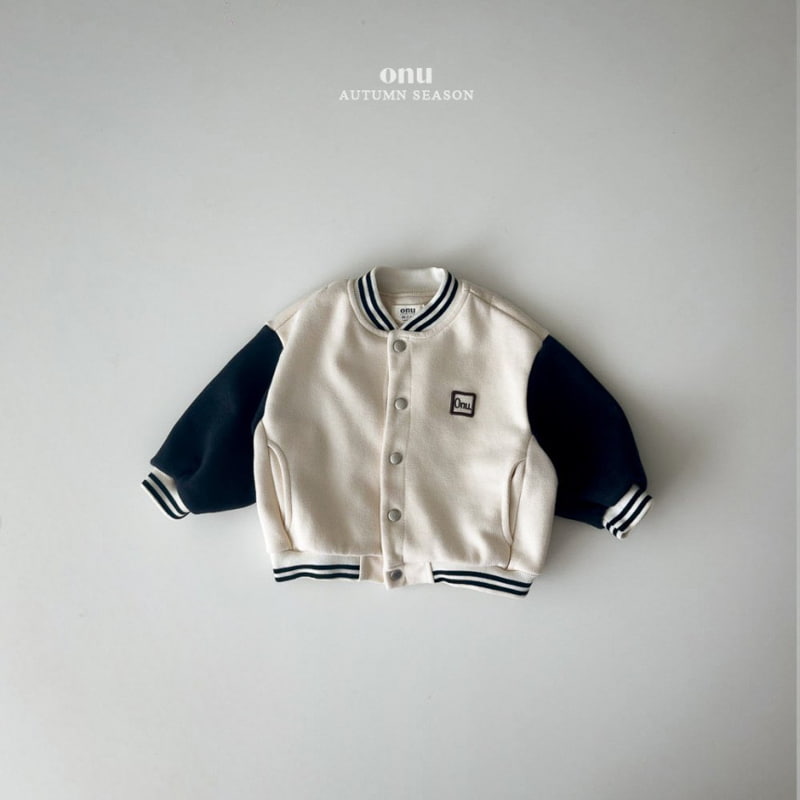 Onu - Korean Children Fashion - #prettylittlegirls - Baseball Jumper - 3