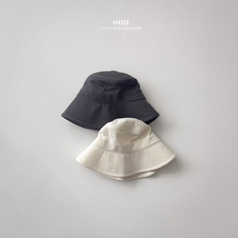 Onu - Korean Children Fashion - #stylishchildhood - Label Bucket Hat - 6