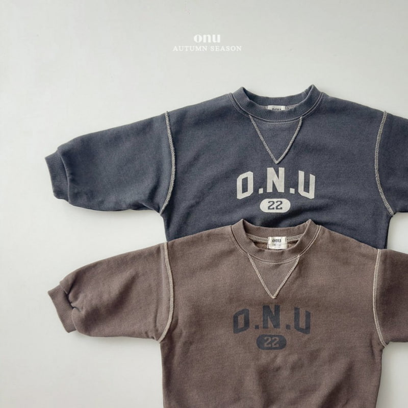 Onu - Korean Children Fashion - #todddlerfashion - ONU Pigment Sweatshirts - 7