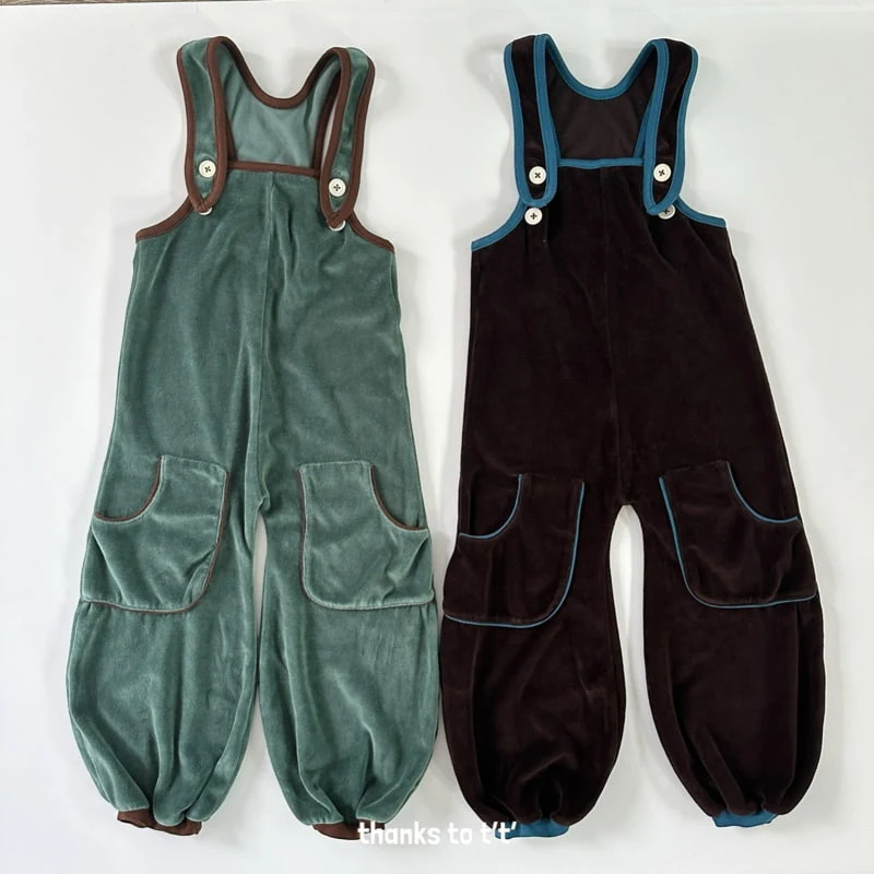 Otr - Korean Children Fashion - #childofig - Glue Suspender Pants