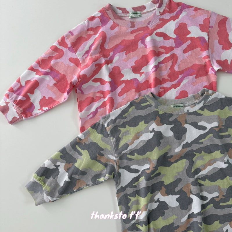 Otr - Korean Children Fashion - #kidsshorts - Camo Tee - 2